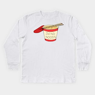 Send Nudes Kids Long Sleeve T-Shirt